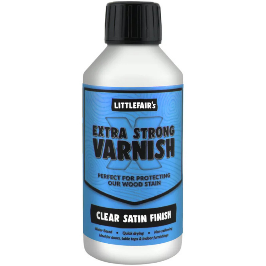 [5060359974600] Barniz Littlefair's Extra Fuerte - Acabado satinado transparente (250 ml)