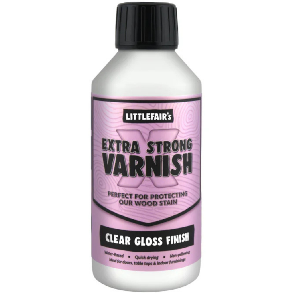 [5060359974617] Barniz Littlefair's Extra Fuerte - Acabado Brillante Transparente (250 ml)