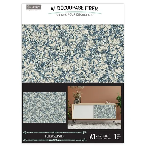 Decoupage Flors blaves