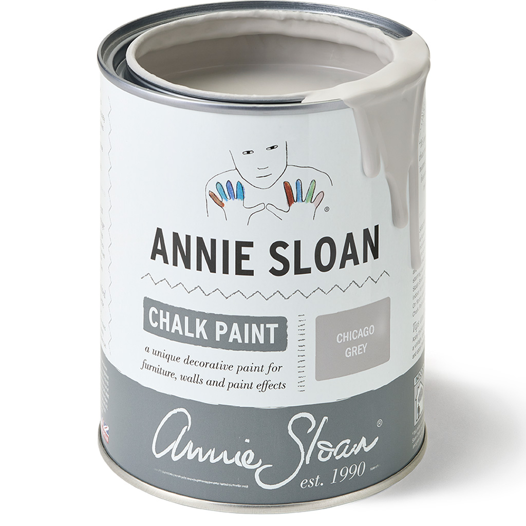 [P057CHG.1201.01] Pintura a la tiza - Annie Sloan's Chalk Paint Chicago Grey (120 ml)
