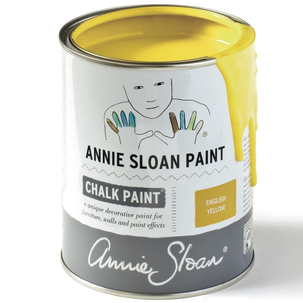 [P021EYW.1201.01] Pintura a la tiza - Annie Sloan's Chalk Paint English Yellow (120 ml)