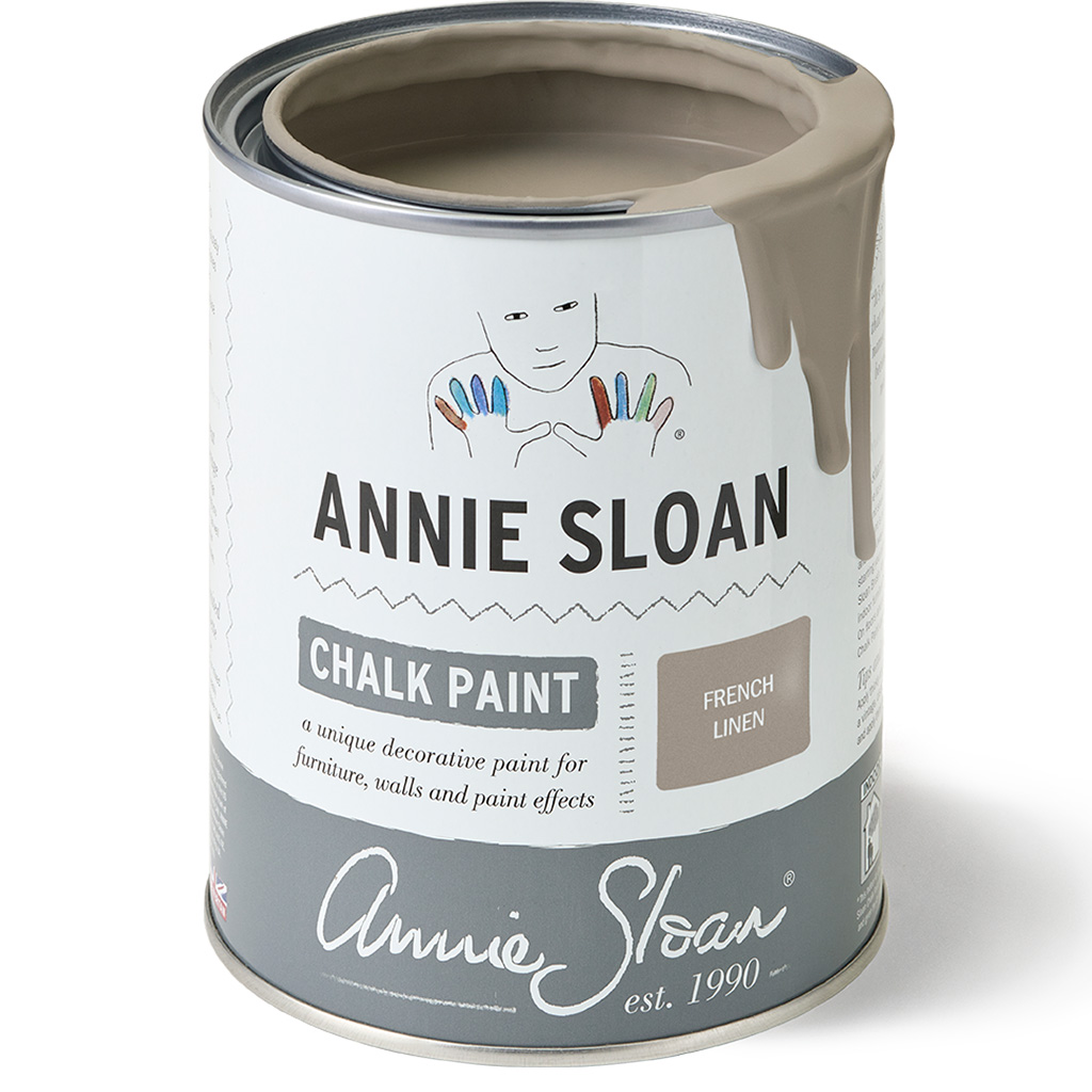 [P038FLN.1201.01] Pintura a la tiza - Annie Sloan's Chalk Paint French Linen (120 ml)