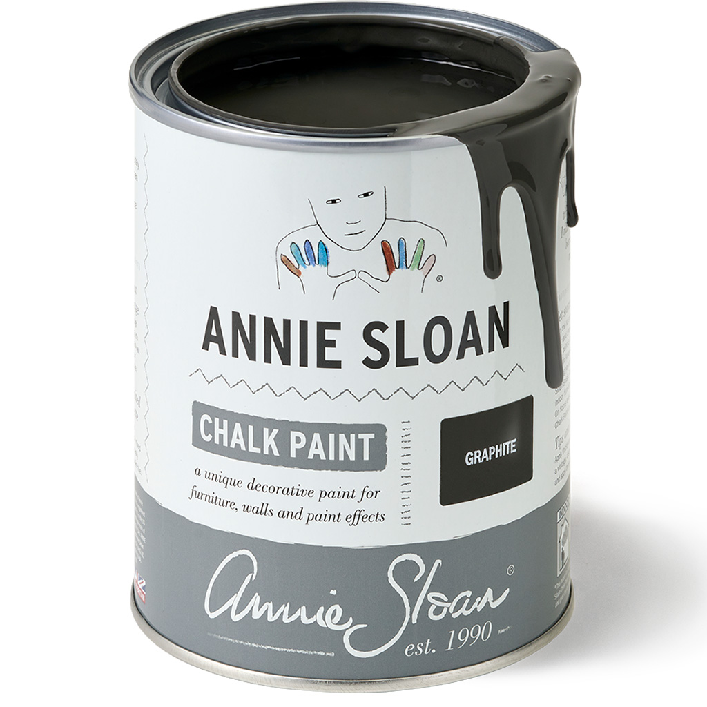 [P032GRA.1201.01] Pintura a la tiza - Annie Sloan's Chalk Paint Graphite (120 ml)