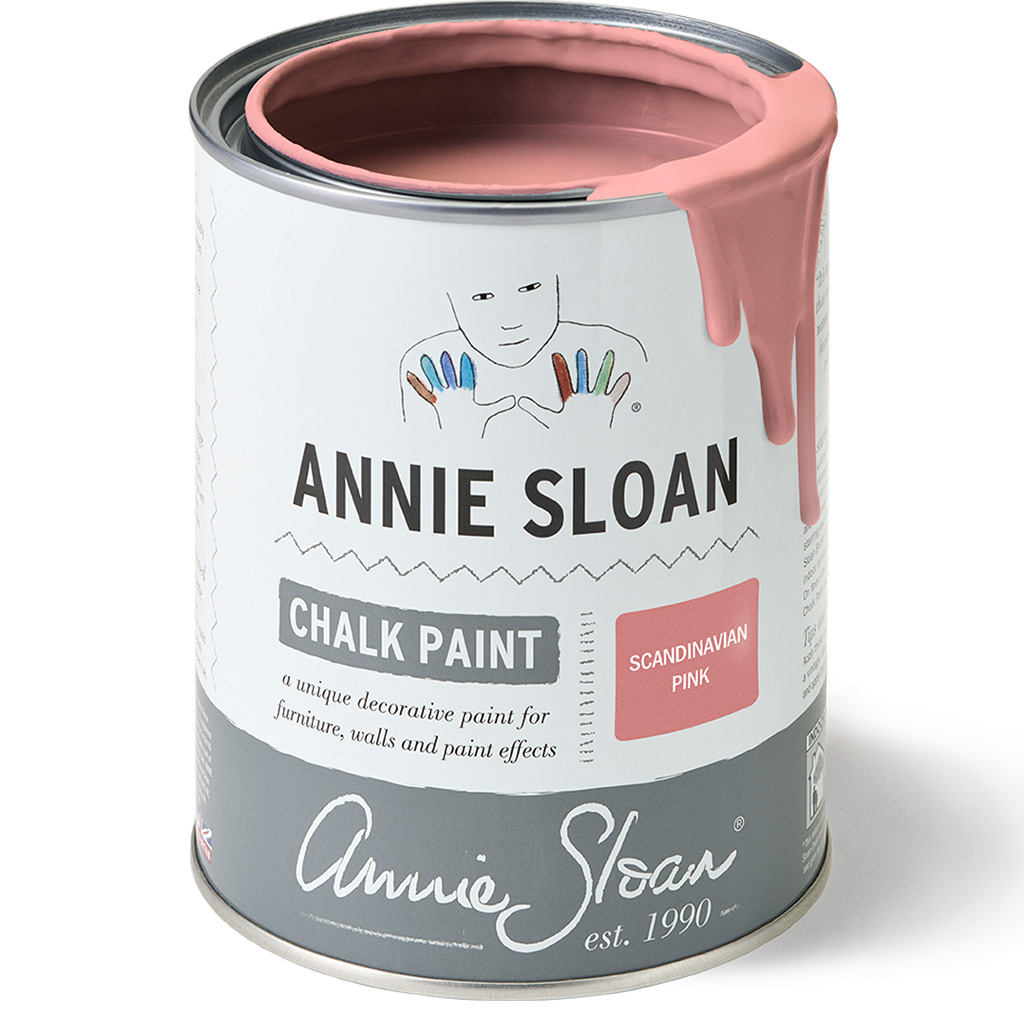 [P031SPK.1201.01] Pintura a la tiza - Annie Sloan's Chalk Paint Scandinavian Pink (120 ml)
