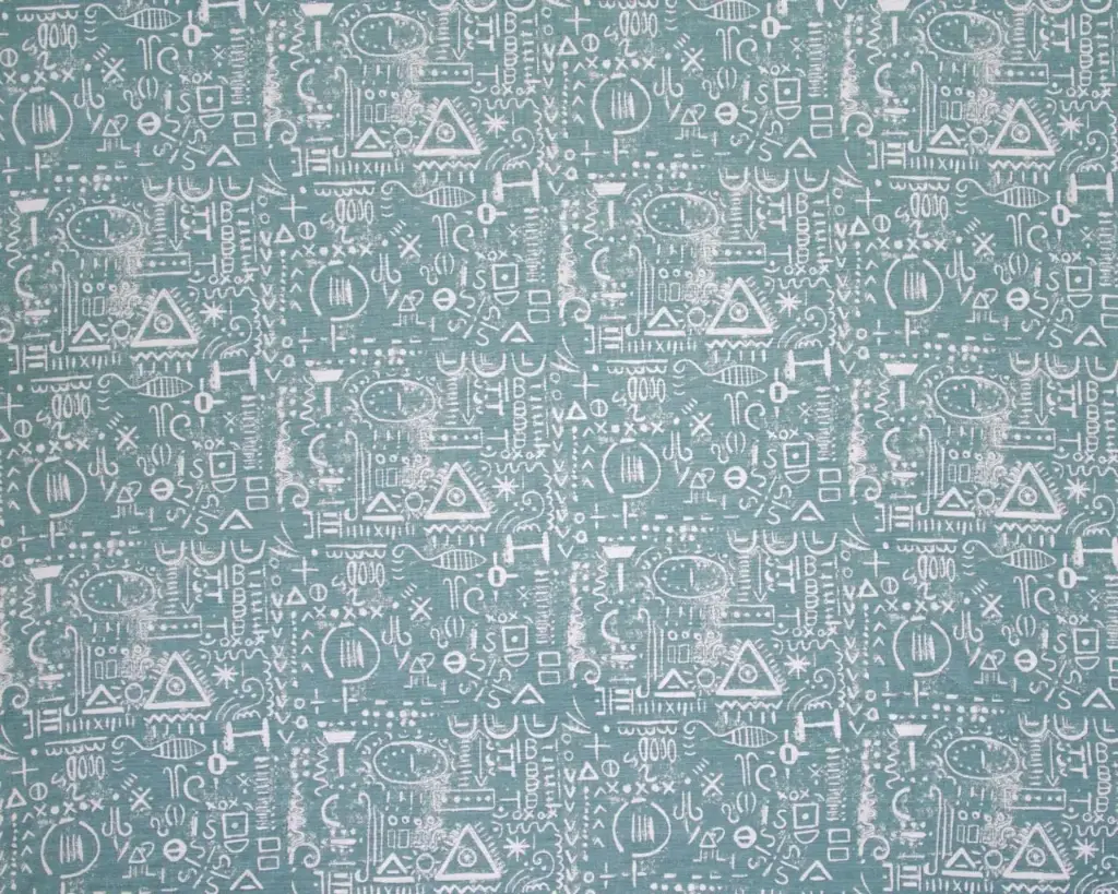 Tejido estampado - Tacit, color Duck Egg Blue