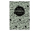 Plantilla stencil - Pájaro campestre