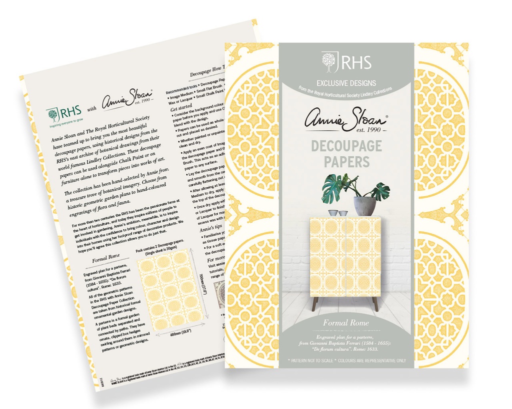 [DPFR001.0001.01] Papel de decoupage - Roma formal